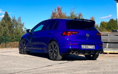 Výfuky VW Golf VIII R pravý/levý - 2x115x85 typ 32 pravý FOX VW057010-348