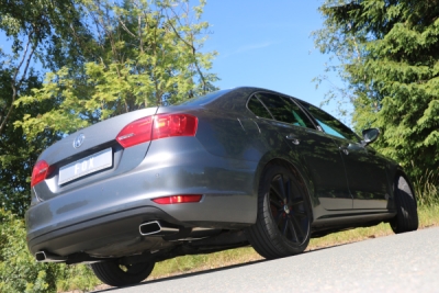 FOX Nerezový výfuk | Zadní tlumič - Volkswagen Jetta IV, 2.5 FSi, 2010-0, VW063023-671