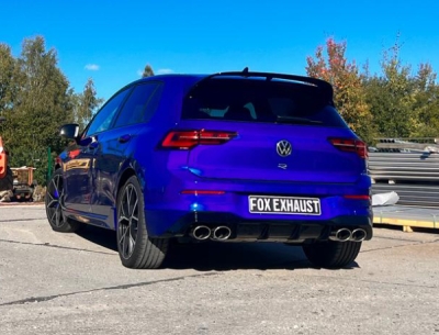 Výfuky VW Golf VIII R pravý/levý - 2x115x85 typ 32 pravý FOX VW057010-348
