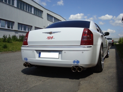 FOX Nerezový výfuk | Zadní tlumič - Chrysler 300 C, 3.5, 2004-2010, CR100033-154