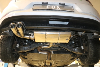 VW Golf VII - GTE koncový tlumič - 2x80 typ 25 FOX VW056217-290