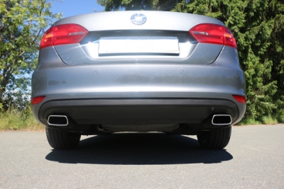 FOX Nerezový výfuk | Zadní tlumič - Volkswagen Jetta IV, 2.5 FSi, 2010-0, VW063023-671