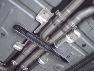 FOX Nerezový výfuk | Přední tlumič - Chrysler 300 C, SRT8, 2004-2010, CR100040-VSD