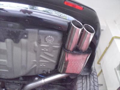 FOX Nerezový výfuk | Zadní tlumič - Chrysler 300 C, SRT8, 2004-2010, CR100043-154