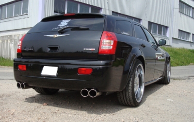 FOX Nerezový výfuk | Zadní tlumič - Chrysler 300 C, SRT8, 2004-2010, CR100043-154