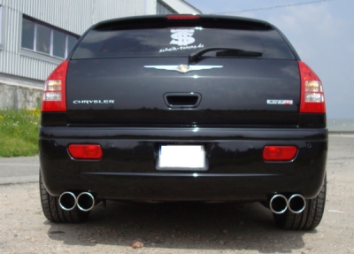 FOX Nerezový výfuk | Zadní tlumič - Chrysler 300 C, SRT8, 2004-2010, CR100043-154