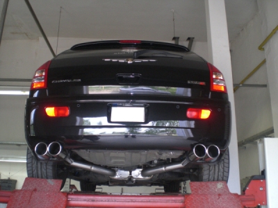 FOX Nerezový výfuk | Zadní tlumič - Chrysler 300 C, SRT8, 2004-2010, CR100043-154
