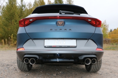 CUPRA Formentor 4x4 poloviční systém od katalyzátoru - 2 FOX CU100005-294M