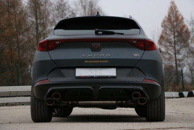 CUPRA Formentor 4x4 - VZ5 koncový tlumič s 2 výfukovými ventily FOX CU100015-348K