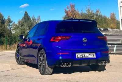 Výfuky VW Golf 8 R pravý/levý - 2x100 typ 25 pravý/levý FOX VW057010-294