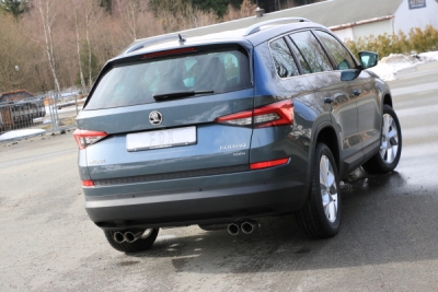 VW Tiguan II Diesel - 4motion - výjezd koncového tlumiče vpravo/vlevo FOX SK120015-290