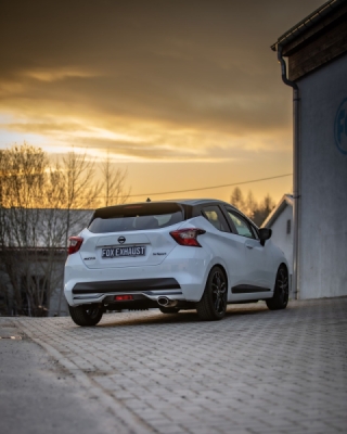 Nissan Micra K14 N Final tlumič výfuku - 115x85 typ 32 FOX NI014001-347