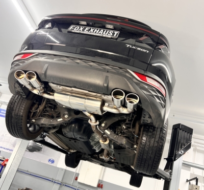 Hyundai Tucson NX4 - 4x2 a 4x4 - pravý/levý tlumič výfuku - 2 FOX HY152005-348