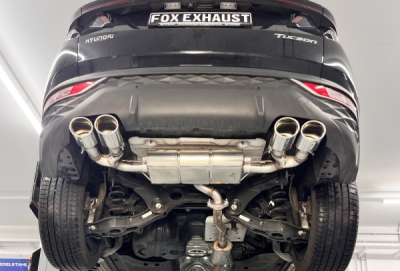 Hyundai Tucson NX4 - 4x2 a 4x4 - pravý/levý tlumič výfuku - 2 FOX HY152005-348