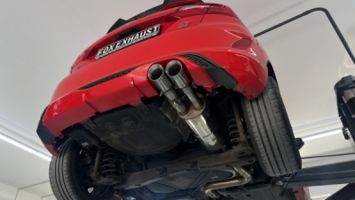 Ford Fiesta MK8 ST - Systém JHH od OPF s výfukovým ventilem FOX FO014012-292