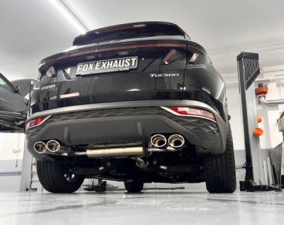 Hyundai Tucson NX4 - 4x2 a 4x4 - pravý/levý tlumič výfuku - 2 FOX HY152005-348