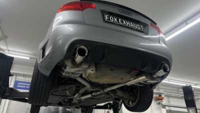 Audi A4 Typ B7 quattro DTM Edition koncový tlumič výfuku pravý/levý FOX AU061093-293DTM