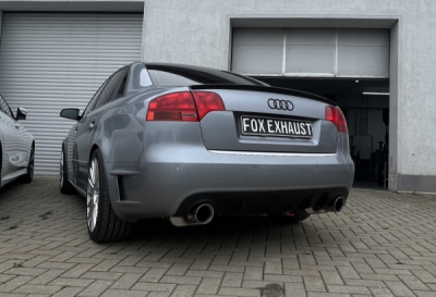 Audi A4 Typ B7 quattro DTM Edition koncový tlumič výfuku pravý/levý FOX AU061093-293DTM