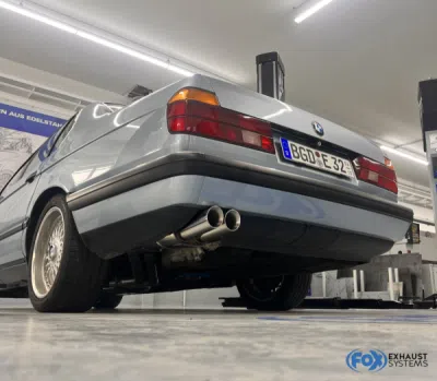 BMW E32 730i/ 740i/ 740iL/ 750i/ 750iL koncový tlumič - 2x78 FOX BM040002-692