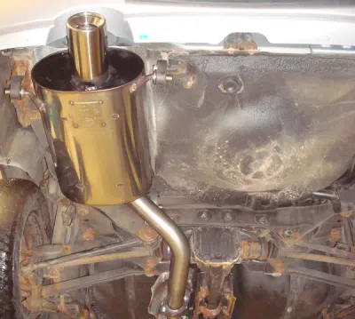 FOX Nerezový výfuk | Zadní tlumič - Subaru Impreza (GD, GG), 1.5, 2000-2007, SU040031-073