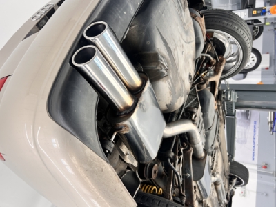 Audi S4 B5 koncový tlumič výfuku - 2x88x74 typ 32 FOX AU060112-344