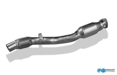 Audi A4 B5 - Frontantrieb Downpipe 76mm s katalyzátorem HJS FOX AU060130-DP1