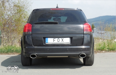 FOX Nerezový výfuk | Zadní tlumič - Opel Signum , 2.8i V6 T, 2003-2008, OP200005-751