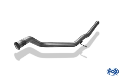 FOX Nerezový výfuk | Přední tlumič - Citroen C4 I (LC), 2.0 16V, 2004-2011, CI140000-VER