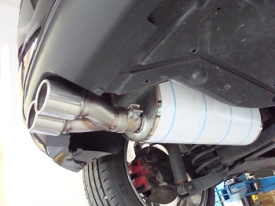 FOX Nerezový výfuk | Zadní tlumič - Citroen C4 I (LC), 2.0 16V, 2004-2011, CI140001-070