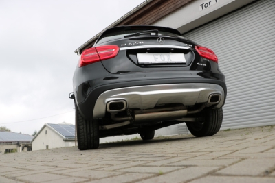 Mercedes GLA - X156 4-matic - pravý/levý koncový tlumič výfuku - 1x50 FOX MB220003-001