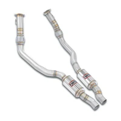 Front exhaust kit right + left Supersprint 777902