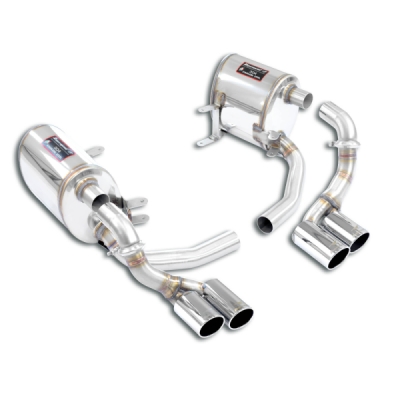 Race Mufflers Package, quad tips Supersprint 243450