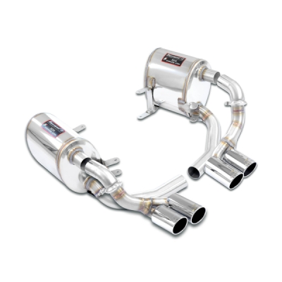 Sport Mufflers Package, quad tips (with EEC Homologation) Supersprint 243420