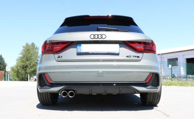 Audi A1 GB 30TFSI final silencer - 2x76 type 25