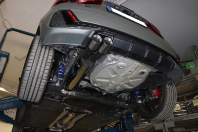 Audi A1 GB 30TFSI final silencer - 2x76 type 25