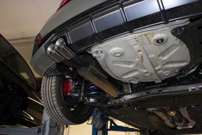 Audi A1 GB 30TFSI final silencer - 2x76 type 25