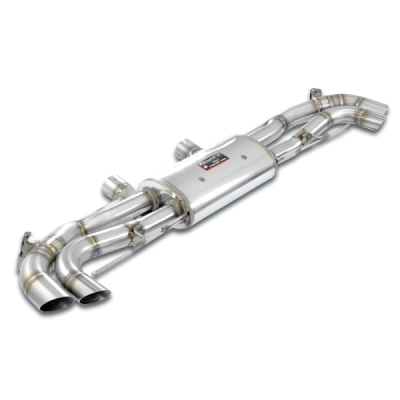 Rear exhaust right - left with valve Supersprint 529134