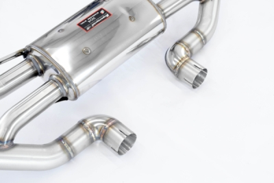 Rear exhaust right - left with valve Supersprint 529134