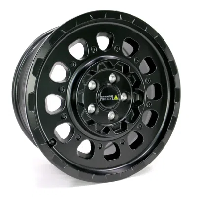 TWIN-MONOTUBE-PROJEKT AT3 ČERNÁ MATNÁ, MONOBLOK 8,5×18" 5×120 (VW T5, T6 / T6.1, AMAROK)