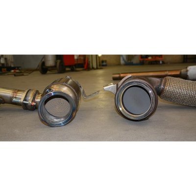 Turbo downpipe kit + metalický katalyzátor Supersprint 831821
