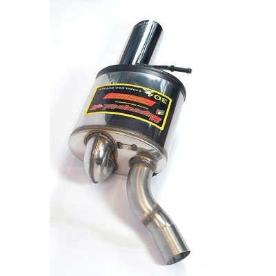 Zadní díl výfuku pravý ∅100 mm "Power Loop" Supersprint 769124
