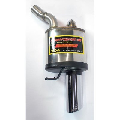 Zadní díl výfuku pravý ∅100 mm "Power Loop" Supersprint 769124
