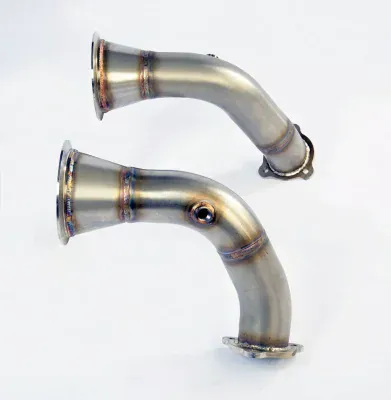 Downpipe kit pravý + levý (nahrazuje katalyzátor) Supersprint 249511