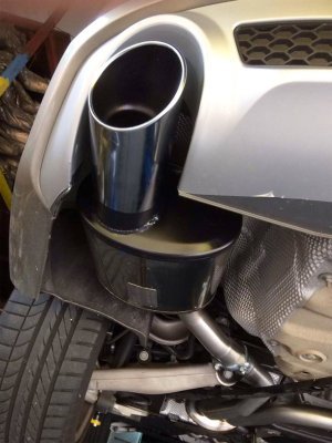 Zadní díl výfuku levý ∅100 mm Supersprint 769544