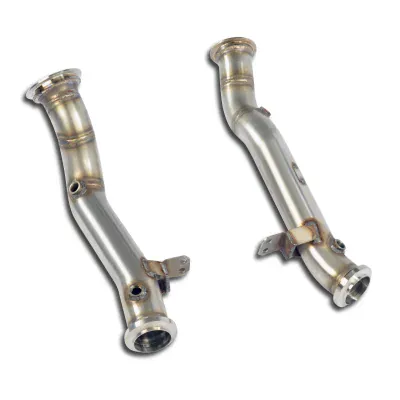 Downpipe kit pravý + levý (nahrazuje katalyzátor) Supersprint 722611