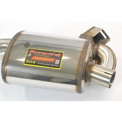 Zadní díl výfuku pravý + levý "Power Loop" Supersprint 243604