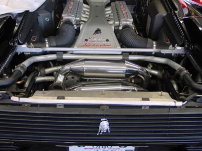 Lamborghini Diablo (1990-2002) Sada primárních trubek (USA-spec. včetně motoru 6.0) nahrazujících katalyzátory QUICKSILVER LM143S