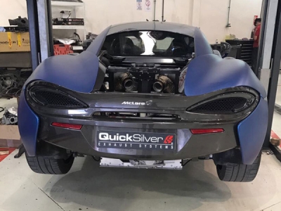 McLaren 570GT (2016 a novější) Sada trubek nahrazujících katalyzátory s keramickým povrchem QUICKSILVER ML014S-GT
