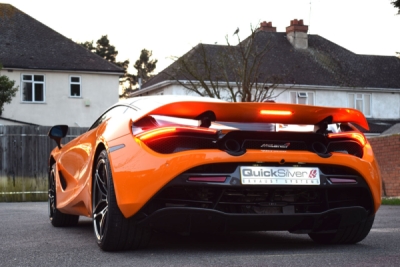 McLaren 720S (2017 a novější) trubky nahrazující katalyzátory s keramickým povlakem, QUICKSILVER ML721S