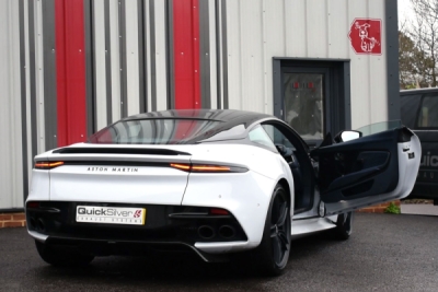 Aston Martin DBS Superleggera (2018 a novější) Titanový sportovní výfukový systém s technologií Sound Architect™ QUICKSILVER AS148S